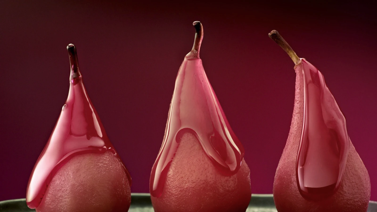 Nosh foodfilms still red pears